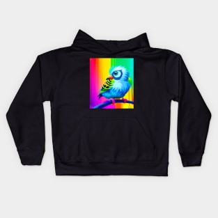 Small Baby Parrot Kids Hoodie